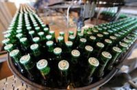 Holandia praca przy pakowaniu piwa Heineken bez języka styczeń 2018, Haga
