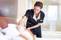 Holandia praca dla pokojówki przy sprzątaniu w ekskluzywnym hotelu z Amsterdamu